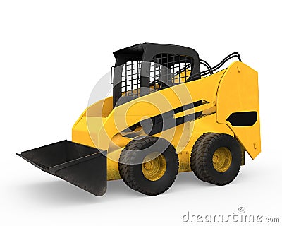 Skid Steer Loader Stock Photo