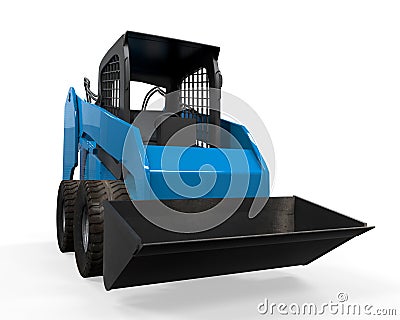 Skid Steer Loader Stock Photo