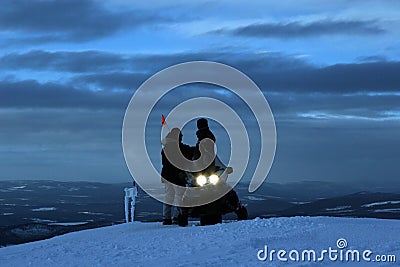 Skidoo Stock Photo