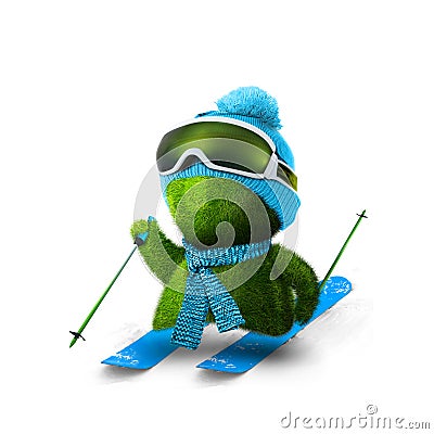 Skier Stock Photo