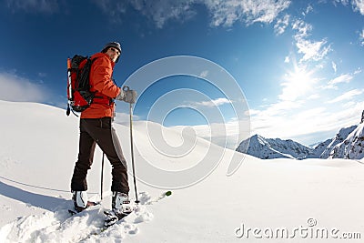 Skier Stock Photo