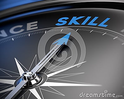 Skill Concept, Training Stock Photo