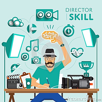 Skill people Vector Illustration