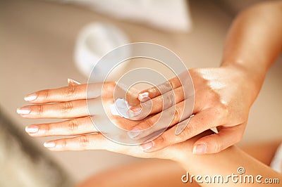 Skin care Stock Photo