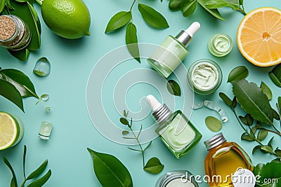 Skin care skin care cream, anti aging beard trimming. Face maskvetiver. Beauty joint pain Product mockup ageless complexion Stock Photo