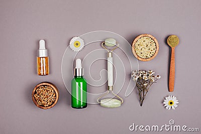 Skincare cosmetics concept Stock Photo