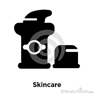 Skincare icon vector isolated on white background, logo concept Vector Illustration