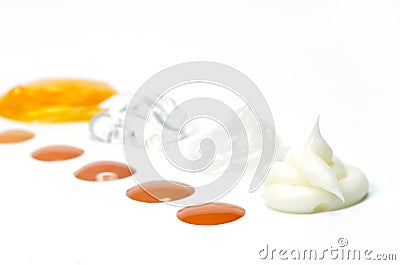 Skincare products Stock Photo