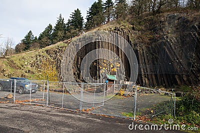 Skinners Butte Rock Climbing Path Updates Editorial Stock Photo
