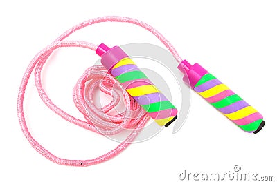 Skipping rope Stock Photo