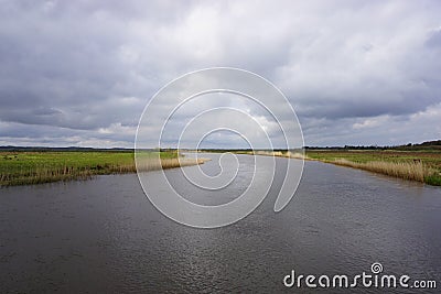 Skjern River Stock Photo