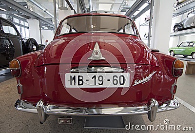 Skoda Auto Museum in Mlada Boleslav Editorial Stock Photo