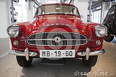 Skoda Auto Museum in Mlada Boleslav Editorial Stock Photo