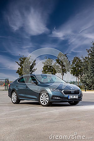 Skoda Octavia Editorial Stock Photo