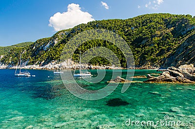 Skopelos Island! Stock Photo