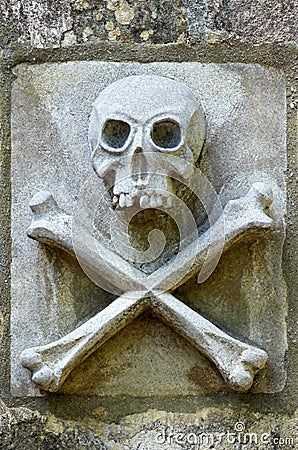 Skull & Crossbones Stock Photo