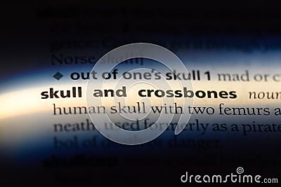skull and crossbones Stock Photo