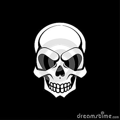 Skull - high quality vector logo - vector illustration ideal for t-shirt graphic Vector Illustration