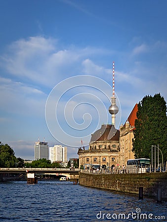 The Sky of Berlin Stock Photo