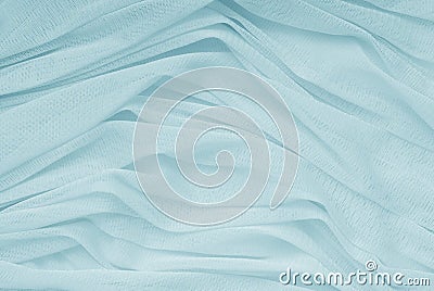 Sky-blue tissue Stock Photo