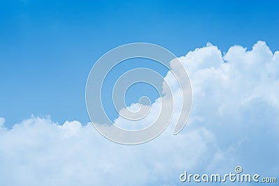 The sky on a clear day Stock Photo