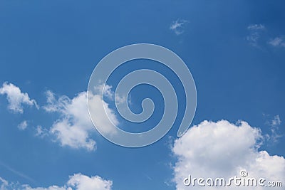 Sky cloud meidmen Stock Photo
