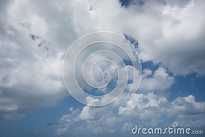 Sky and clouds background 2 Stock Photo