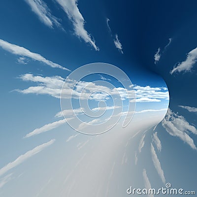 Sky 3d rendering background Stock Photo