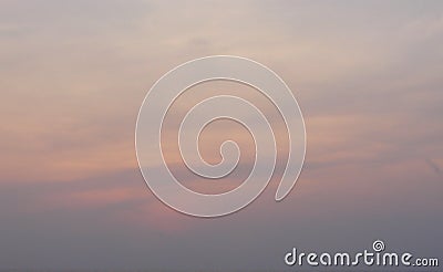 Sky at Dawn - Abstract Background Stock Photo