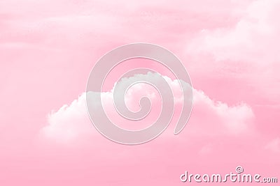 Sky Pink, Sky clouds in love feel color pink background valentine Stock Photo