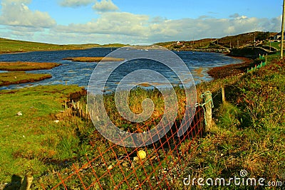 Sky road - Clifden Stock Photo