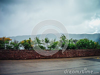 The sky before the storm. Stock Photo