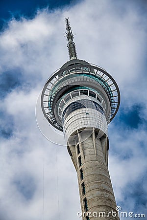 Sky Tower, Auckland, New Zealand Stock Photo