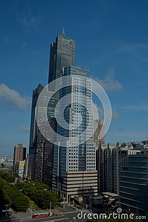 85 Sky Tower Stock Photo