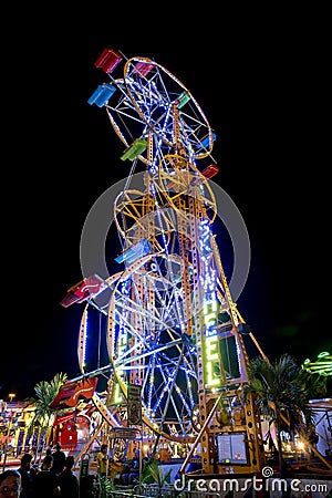 Sky Wheel Editorial Stock Photo