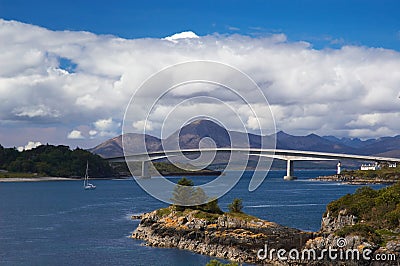 Skye bridge Stock Photo