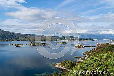 The Skye bridge, Scotland Stock Photo