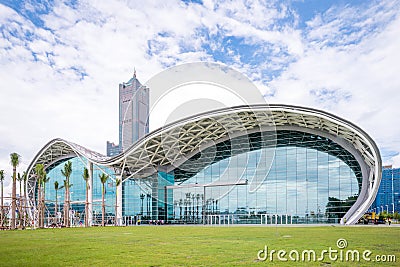 Skyline of kaohsiung Stock Photo