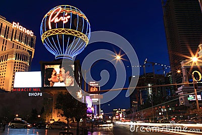 Skyline of las vegas Editorial Stock Photo