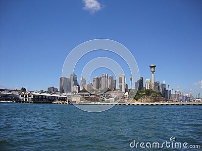 Skyline Sydney Stock Photo