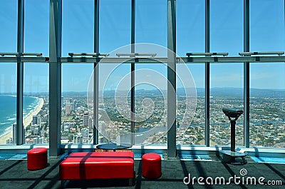 SkyPoint Observation Deck Stock Photo