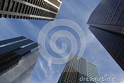 Skyscraper abstract Stock Photo