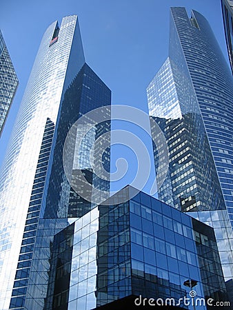 Skyscraper abstract Stock Photo