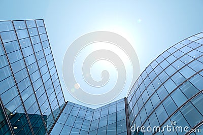 Skyscraper building Stock Photo