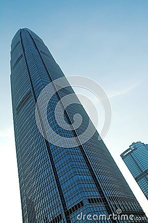 Skyscraper in HongKong Stock Photo
