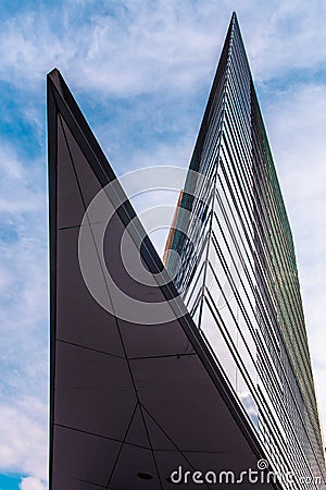 Modern building Potsdamer platz, Berlin Stock Photo