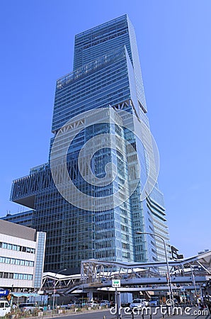 Skyscraper Osaka Japan Editorial Stock Photo