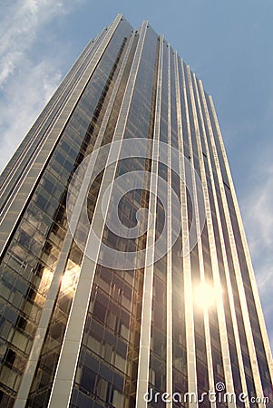 Skyskraper New York City Editorial Stock Photo