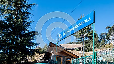 Skyview by Empyrean offers thrilling gondola ride from Sanget to Patnitop Editorial Stock Photo