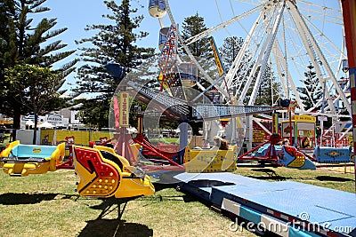 Skywheel and Spinner Editorial Stock Photo